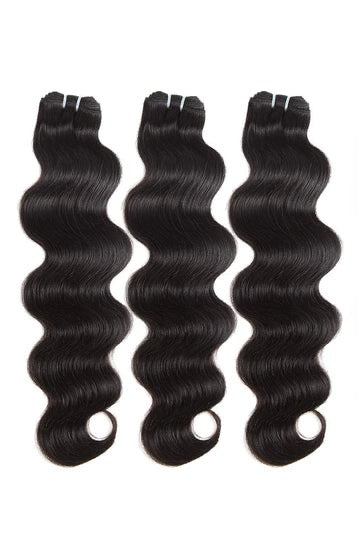 Cambodia Raw Hair: Body Wave Natural Color 12A
